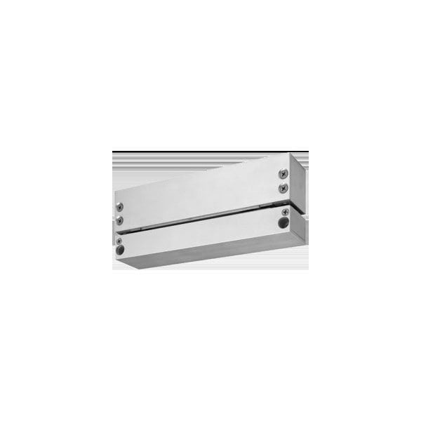 Security Door Controls 2000lbs Surface Top Jamb HiShear Single Door Concealed Electromagnetic Lock 1561TJ-V-D - main