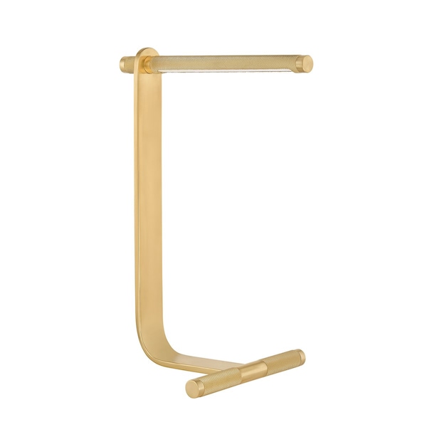 Hudson Valley Lighting Deptford 9 in. Table Lamp Aged Brass L7218-AGB - main