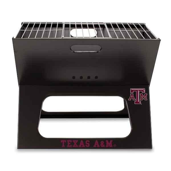 Picnic Time Family Of Brands NCAA Texas A&M Aggies X-Grill Portable Grill - Camping Grill 775-00-175-564-0 - main