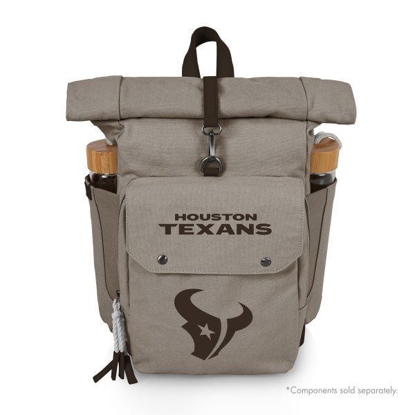Picnic Time Family Of Brands NFL Houston Texans - Carmel Roll Top Picnic Backpack Cooler 529-00-105-134-2 - main