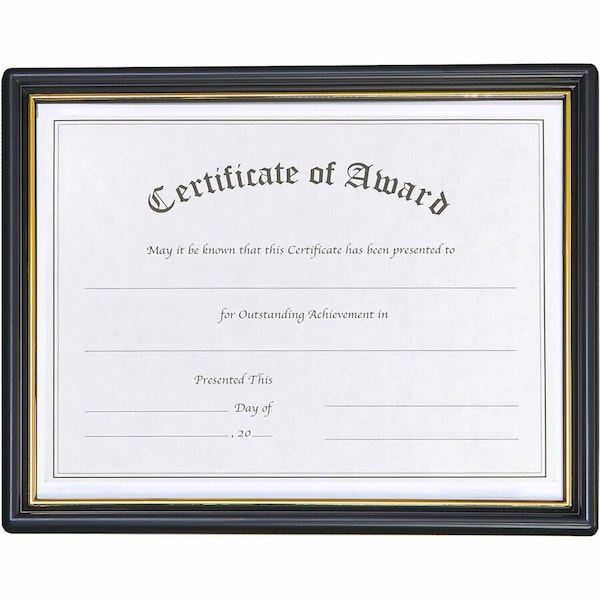 Nudell CERTIFICATE, FRAMED, ACHIEVE 19210 - main