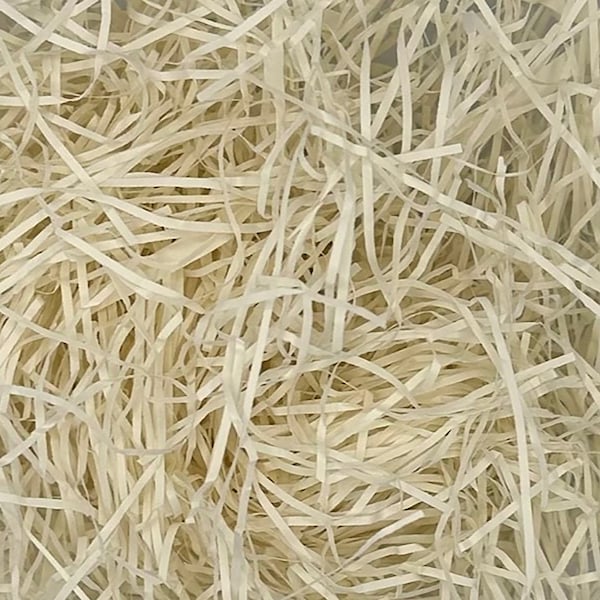Non-Branded 10 lb. Very Fine Ivory Shredded Paper CPVF10I - main