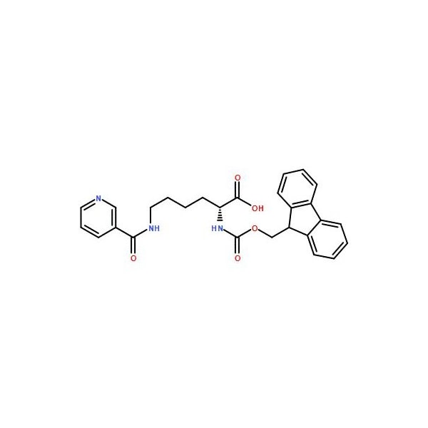 Ak Scientific Fmoc-D-Lys(nicotinoyl)-OH (5g), CAS 252049-12-0 6853AH-5g - main