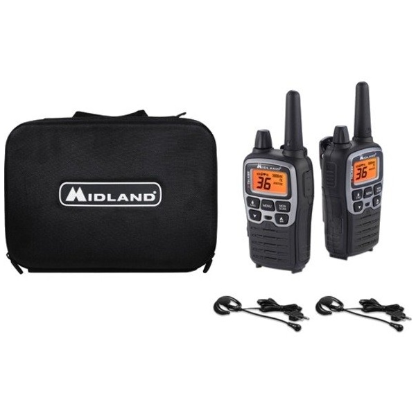 Midland Radio Portable Two Way Radio, 1.5W, 38 mi. T77VP5 - main