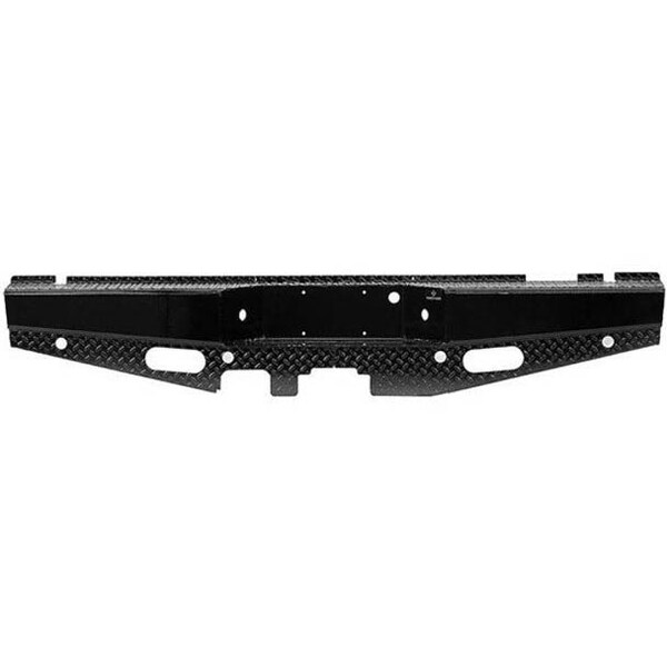 Ilc Replacement For Chevrolet/Chevy/Chevy Silverado 1500 Year 2021 Black Steel Rear Sport Bumper W B WZ-EHWC-B - main