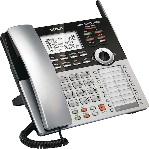 Vtech Four-Line Business System Extension Deskset for Use With CM18445 CM18245 - main