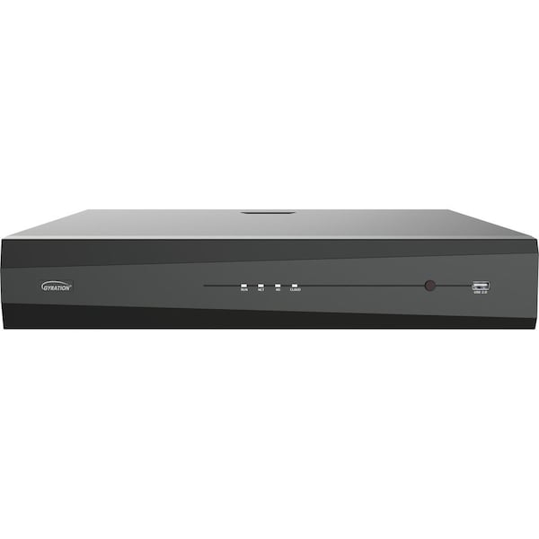 Adesso 32CH NVR H.265 4K NO HDD POE, 4 SATA INTERFACE W/ 32TB PRE-INSTALLED HDD CYBERVIEWN32-TAA-32TB - main