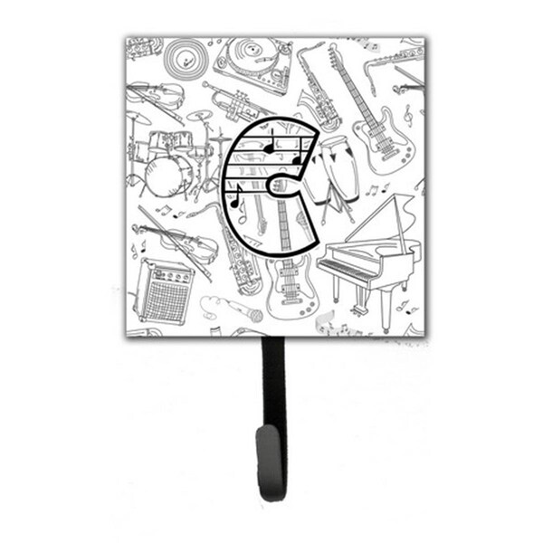 Carolines Treasures Letter C Musical Note Letters Leash and Key Holder CJ2007-CSH4 - main