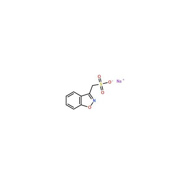 Ak Scientific Sodium (1, 2-benzoxazol-3-yl)methanesulfonic acid (1g), CAS 73101-64-1 P157-1g - main