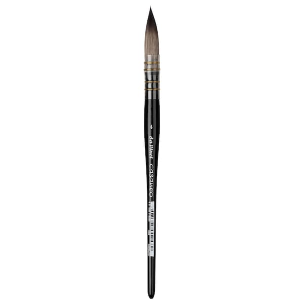 Da Vinci CASANEO Quill Wash, Extra Soft Synthetic, Watercolor, Series 498, Size 4 VA-498_4 - main