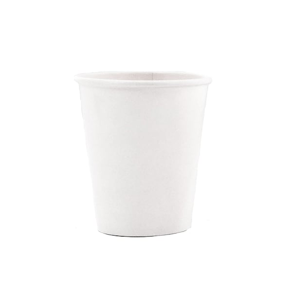 Rdi Single Wall Hot Cup White Unwrapped 4oz Generic 1000cs, 1000PK CP-PPU4-WHT-1911 - main