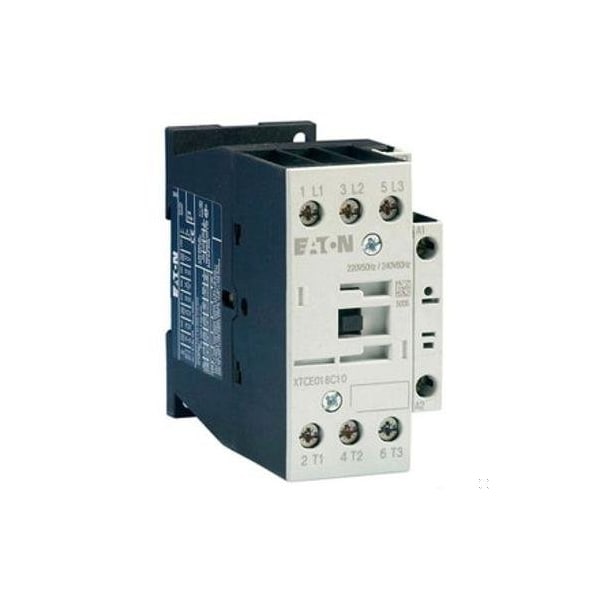 Eaton Definite Purpose Contactor, 200V-240V DC, 3 P, Non-Reversing, 3 Phase, Screw XTCE025C10BD - main