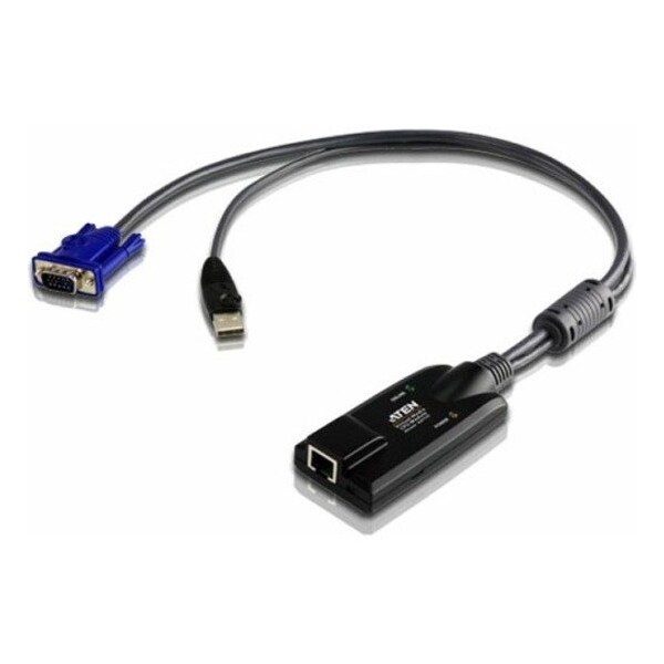 Aten KVM Adapter Cable - RJ-45 Female Network, HD-15 Male VGA, Type A Male USB KA7175 - main