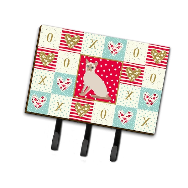 Carolines Treasures 6 x 2 x 9 in. Tonkinese Cat Love Leash or Key Holder CK5799TH68 - main
