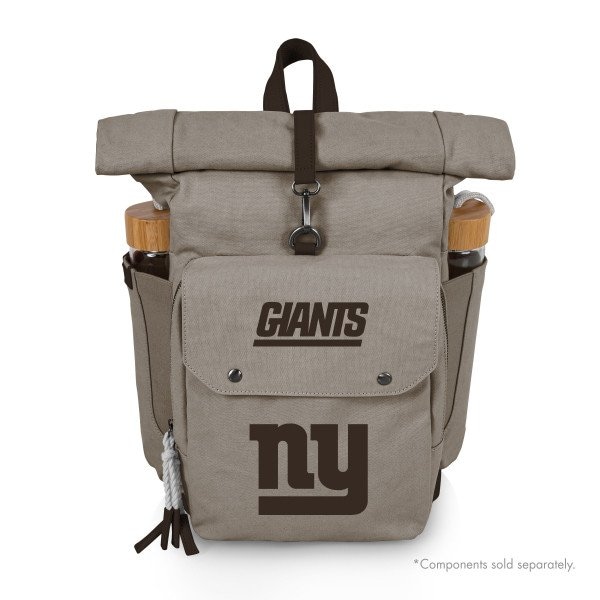 Picnic Time Family Of Brands NFL New York Giants - Carmel Roll Top Picnic Backpack Cooler 529-00-105-214-2 - main