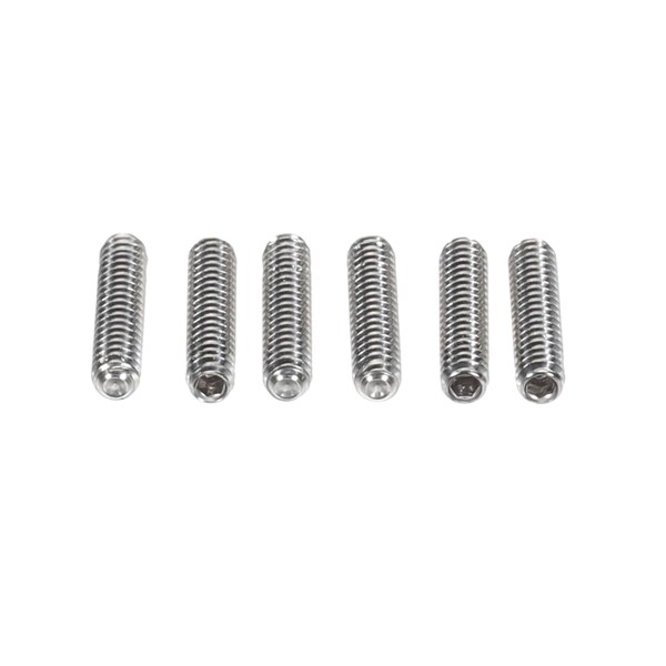 Hestan Commercial Set Screw Kit, Hex Socket Drive, Cupped Tip, No 10-24 x .875in, Stainless Steel, 6PK 014300 - main