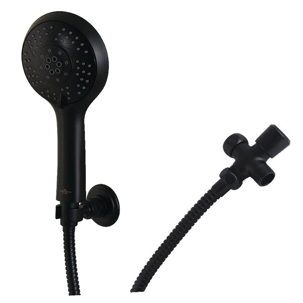 Kingston Brass Multi-Function Hand Shower Kit, Matte Black KX1540SD - main