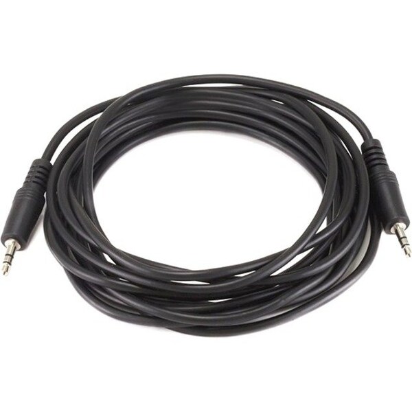 Monoprice Audio Cable, 3.5mm, M/M, 12 Ft 100645 - main