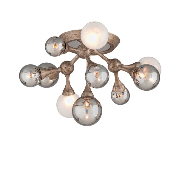 Corbett Lighting Element 10 Light Semi Flush 22.75 In. Vienna Bronze 206-311-SGL - main