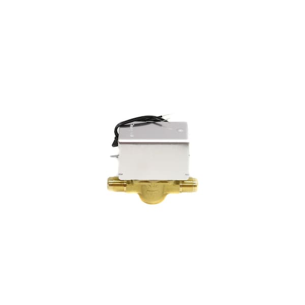 Resideo Zone Valve 120Vac 1/2'' Flare Normally Closed Spring Return to Close 3.5Cv Manual Opener 18'' Leads V4043A1002 - main