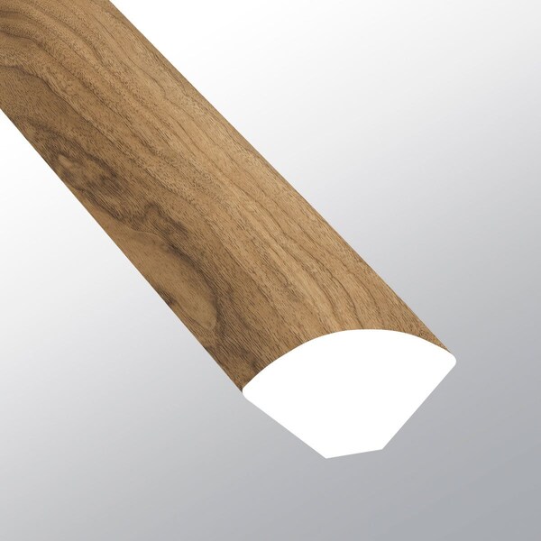 Ackland 0.75 in. T x 94 in. L x 0.63 in. W Tannin Timber Luxury Vinyl Flooring Trim Quarter Round AKVTVTATI-QR - main
