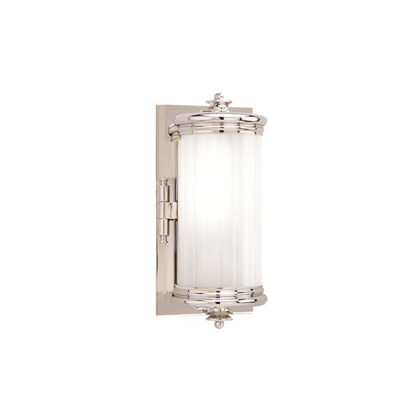 Hudson Valley Lighting Bristol 1 Light Bath And Vanity 10 In. Polished Nickel 951-PN - main
