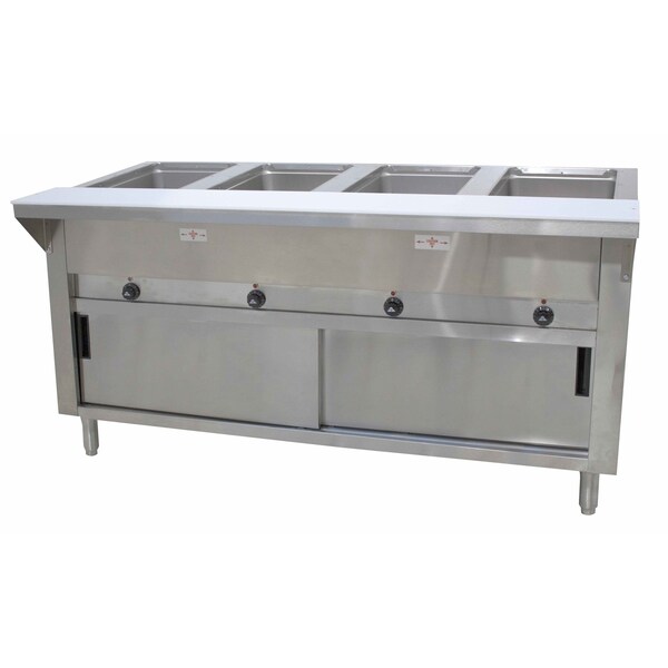 Advance Tabco Hot Food Table electric 62-7/16 in.W x 30-5/8 in.D x 34-1/8 in.H SW-4E-120-DR - main