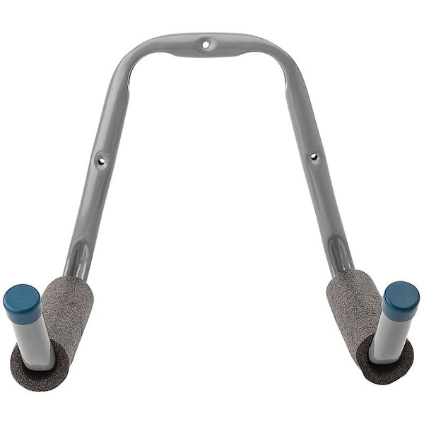 National Hardware 2206BC Ladder Hanger, 75 lb, Screw Mounting, Steel, Gray, Powder-Coated N112-008 - main