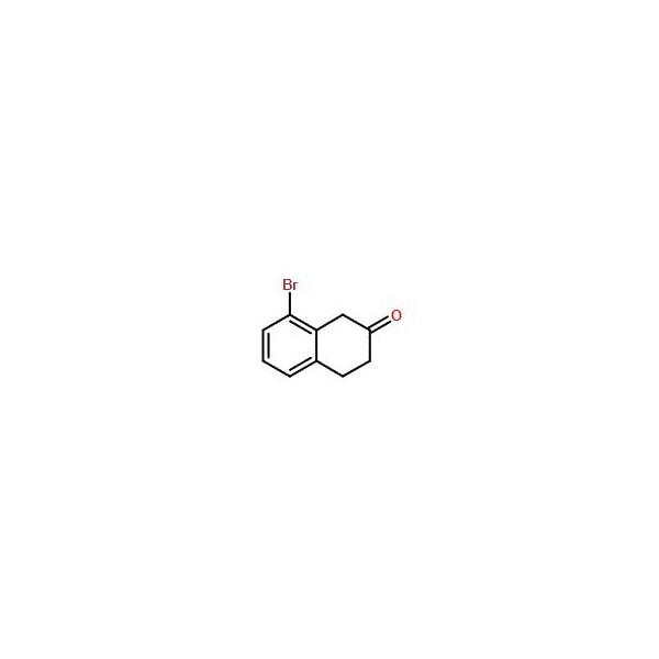 Ak Scientific 8-Bromo-3, 4-dihydronaphthalen-2(1H)-one (5g), CAS 117294-21-0 9921AC-5g - main