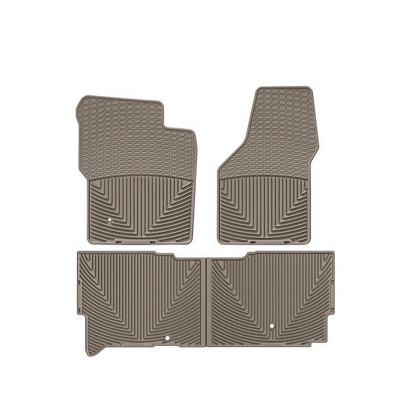 Weathertech Tan, Front and Rear All Weather Floor Mats W19TN-W206TN - main