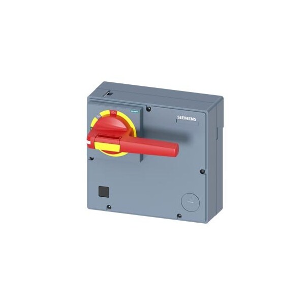 Siemens front mounted rotary operator EMERGENCY OFF with door interlock IEC IP30/40 3VA9877-0EK15 - main