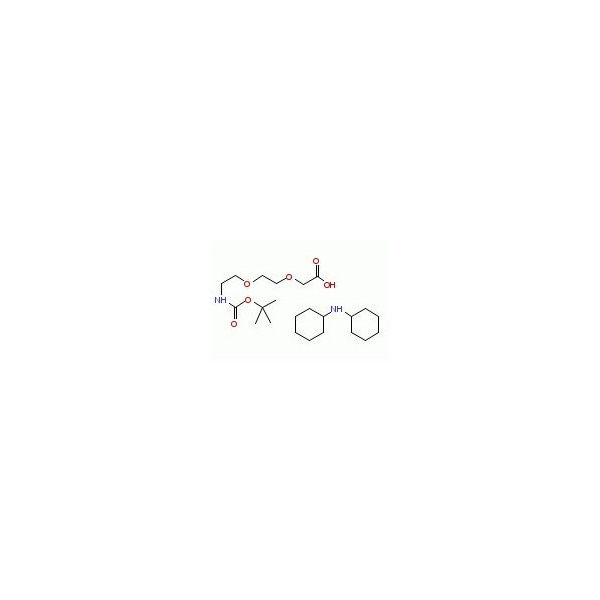 Ak Scientific Boc-8-Amino-3, 6-dioxaoctanoic acid DCHA (1g), CAS 560088-79-1 W6984-1g - main