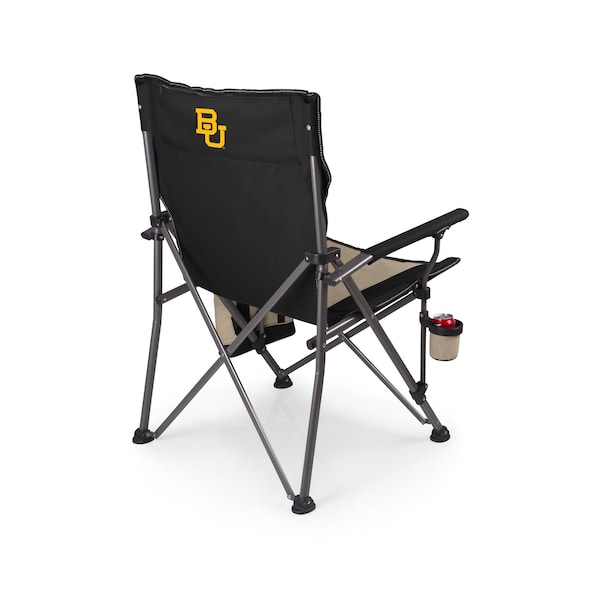Picnic Time Family Of Brands NCAA Baylor Bears Big Bear XXL Camping Chair with Cooler - Heavy Duty Beach Chair 808-00-175-924-0 - main