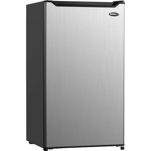Danby Products Inc Danby Compact Refrigerator 4.4 Cu. Ft. Black/Stainless Steel DCR044B1SLM - main