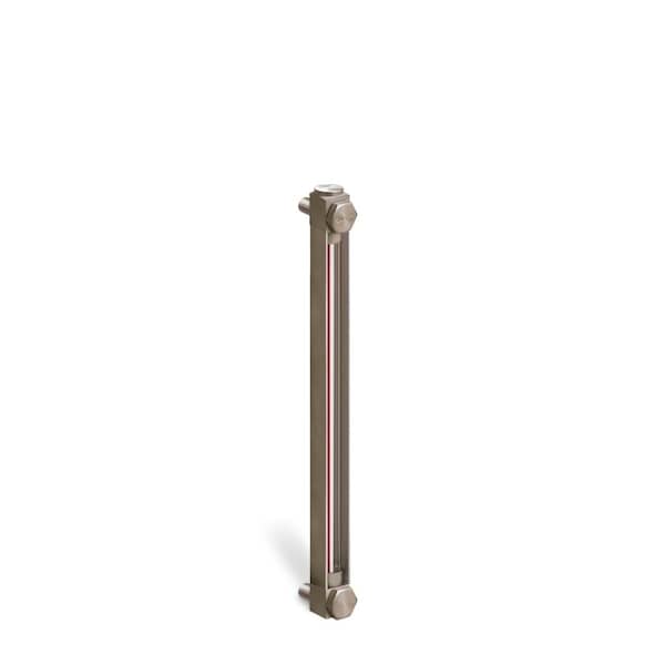 Oil-Rite 304Ss Liquid Level Gage, Standard, 10in. Centerline Distance, Viton, 1/2-20 Thread, Front Mount B4762-11000VA1W - main