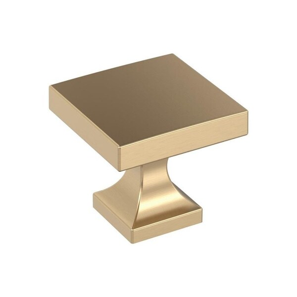 Amerock Pedestal Series Cabinet Knob, 1 in Projection, Zinc, Champagne Bronze BP37024CZ - main