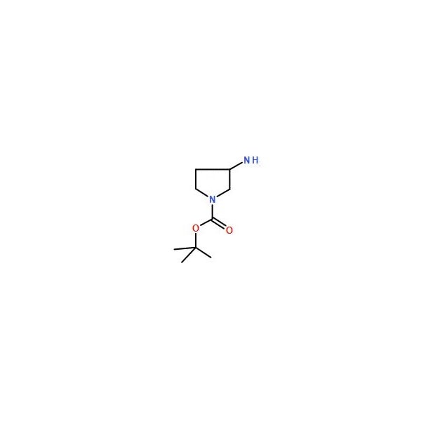 Ak Scientific 1-Boc-3-aminopyrrolidine (5g), CAS 186550-13-0 R012-5g - main