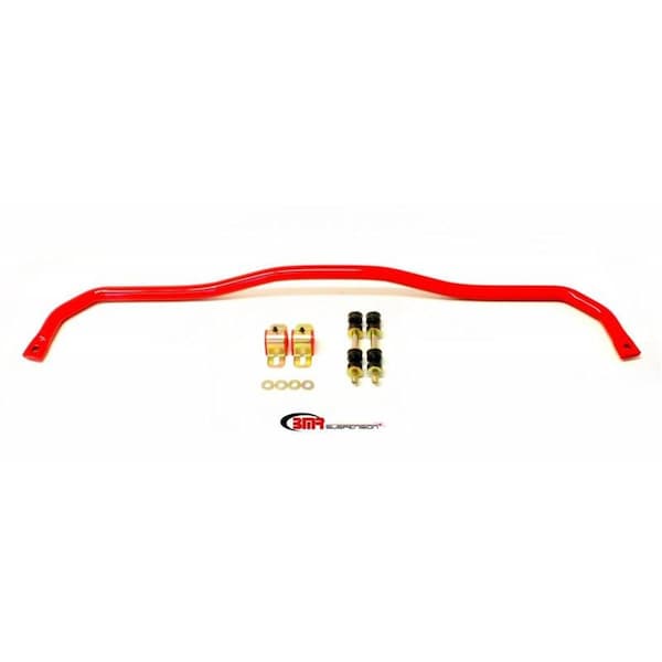 Bmr Suspension SB004R Sway Bar Kit with Bushings - Red - 1967-69 GM F-Body BMRSB004R - main
