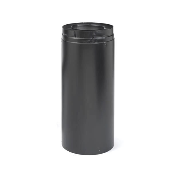 Perfectpillows M & G Duravent 46DVA-08AB 4 Inch x 6 5/8 Inch Od Black Direct-vent Pro 8 Inch Pipe Extension PE2548132 - main