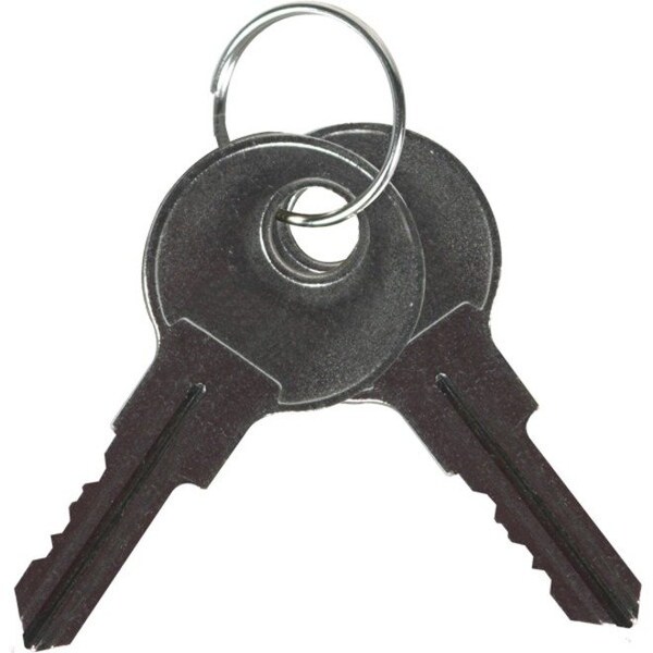 Safety Technology International Key, Silver, 1-3/4" Sz, Nickel Material, PK2 KIT-H18054 - main