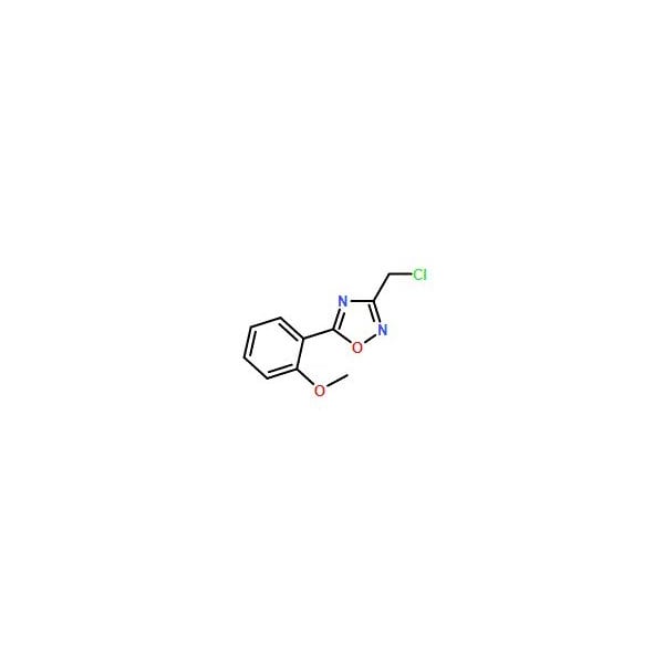 Ak Scientific 3-(Chloromethyl)-5-(2-methoxyphenyl)-1, 2, 4-oxadiazole (5g), CAS 175205-61-5 9136AA-5g - main