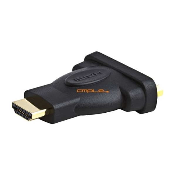 Cmple 105-N HDMI Male to DVI-D(24+1) Female Adapter Gold Plated 105-N - main