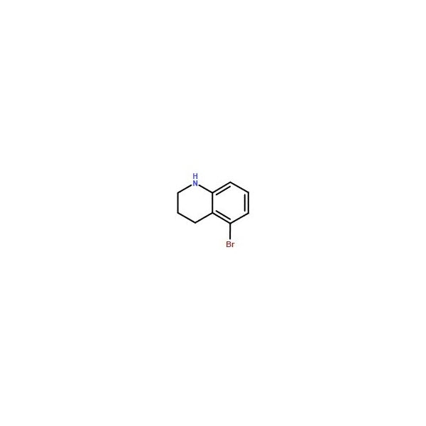 Ak Scientific 5-Bromo-1, 2, 3, 4-tetrahydroquinoline (5g), CAS 114744-50-2 2430AA-5g - main