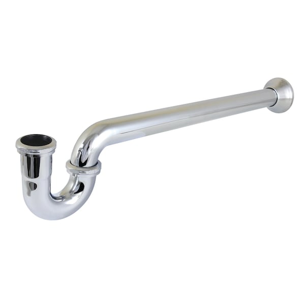 Kingston Brass 1-1/2 in. P-Trap with Bell Flange, 24 in. Length, 18 Gauge, Polished Chrome CC7121 - main