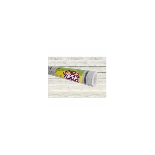 Teacher Created Resources Better Than Paper Board Roll - Bulletin Board, Classroom - 48in Width x 12 ft Length - White Wood 77366 - main