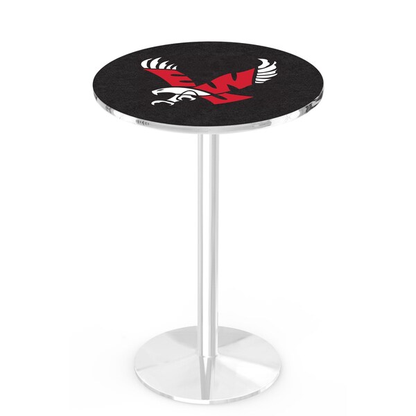 Holland Bar Stool Co 42" Chrome Eastern Washington Pub Table, 36" dia. Top L214C4236EastWA - main