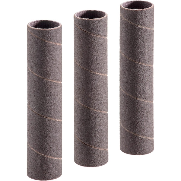 Woodstock 1" Dia. x 4-1/4'' A/O Hard Sanding Sleeve, 100 Grit, 3PK D2685 - main