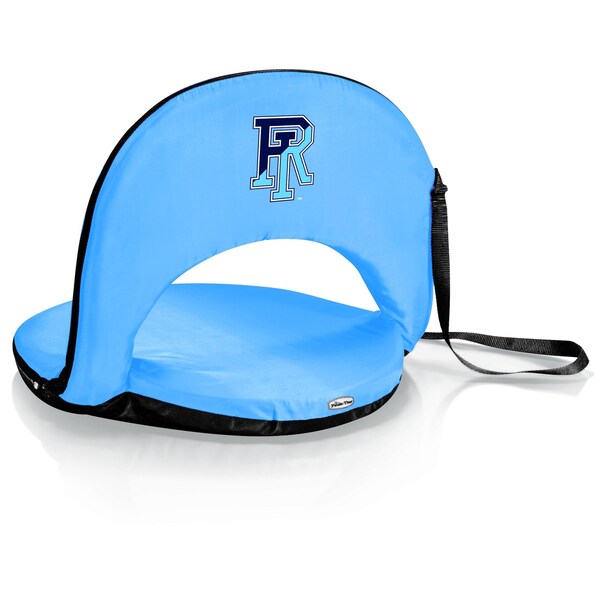 Picnic Time Family Of Brands NCAA Rhode Island Rams Oniva Stadium Seat - Reclining Bleacher Seat with Back Support, Sky Blue 626-00-137-934-0 - main