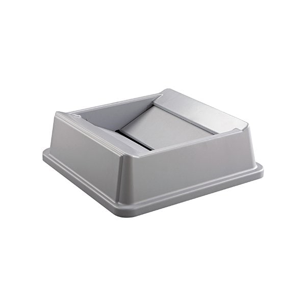 Rubbermaid Rubbermaid Hands-Free Trash Can Lid - 35 Gallon, Gray RUB137LGR - main
