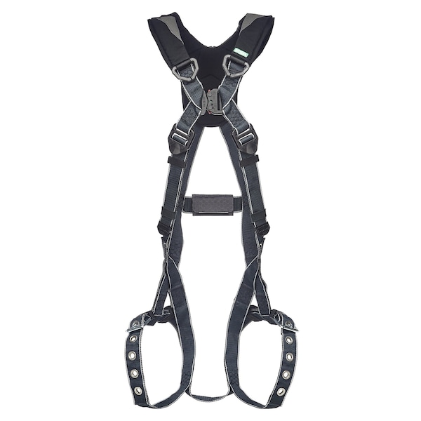 Msa Safety V-Fit Fall Protection Harness, 2XL, 400 lb, Quick-Connect Chest/ Tongue Leg Straps, Back D-Ring 10252166 - main